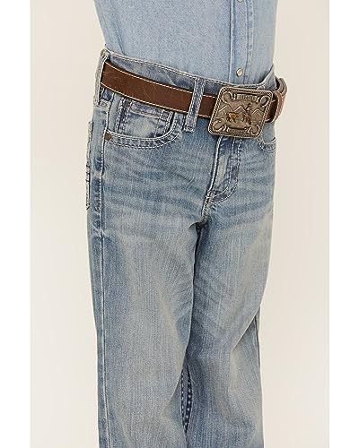 Cody James Boys' Hamshackle Wash Relaxed Boot Denim Jeans - Cbfa22j64-Big2