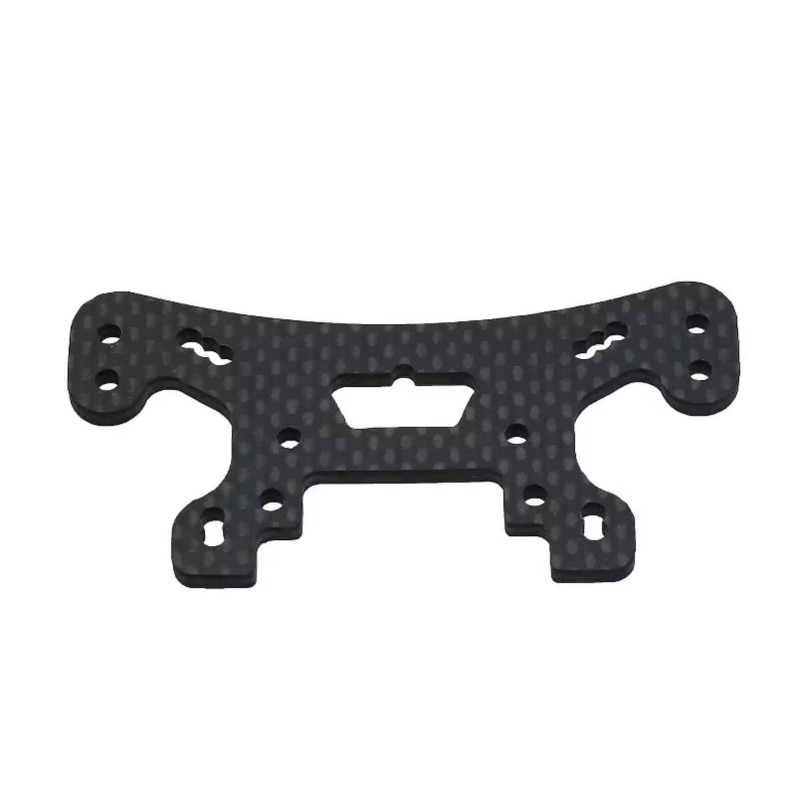 Genérico Montaje Choque Frontal Fibra Carbono para LC para Racing PTG-2 1/10 Control Remoto Actualizaciones Coche Reparación Modificar Piezas Accesorios C8035 Piezas Coche RC