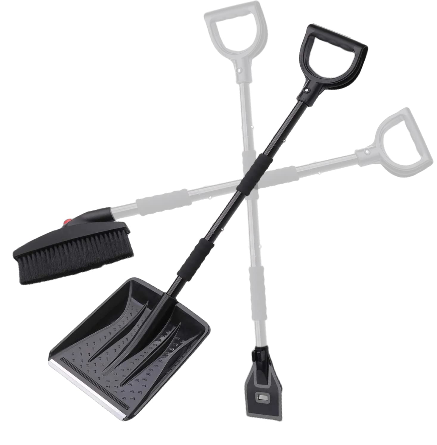 Amazon.co.jp: ali YA 雪かきスコップ ゆきかきスコップ 3in1 スコップ