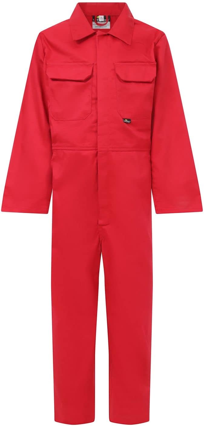Wetplay Childrens Childs Kids Boys Girls Boilersuit Overalls Coverall Boiler Suit 1-14 Years