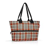reisenthel shopper e1 glencheck red Bolso de gimnasio 50 Centimeters 12 Multicolor (Glencheck Red)