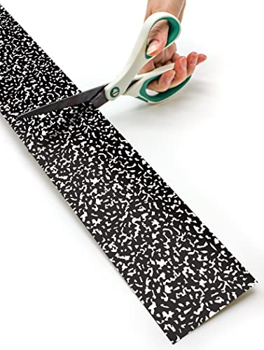 Image of Teacher Created Resources Composition Straight Rolled Border Trim - 50ft - Decorate Bulletin Boards, Walls, Desks, Windows, Doors, Lockers, Schools, Classrooms, Homeschool & Offices
