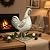 Comfy Hour 10.4" Decorative Hen Rooster Statue, Artisan Crafted Chicken Figurine, for Kitchen & Dining, Vintage Farmhouse Style Home Decor Accent, Polyresin Country Sculpture