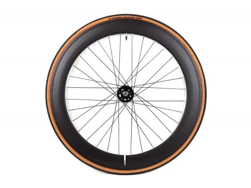 Radsatz Santafixie 700C 60 mm, Single-Speed – Flip-Flop-Nabe – Aluminium + Reifen 700 x 25 C pannensicher + Schläuche