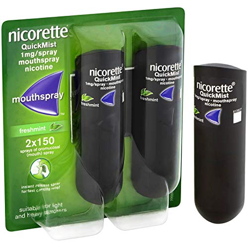 Image of Nicorette QuickMist Duo Freshmint Flavor, 2 X 150 Sprays