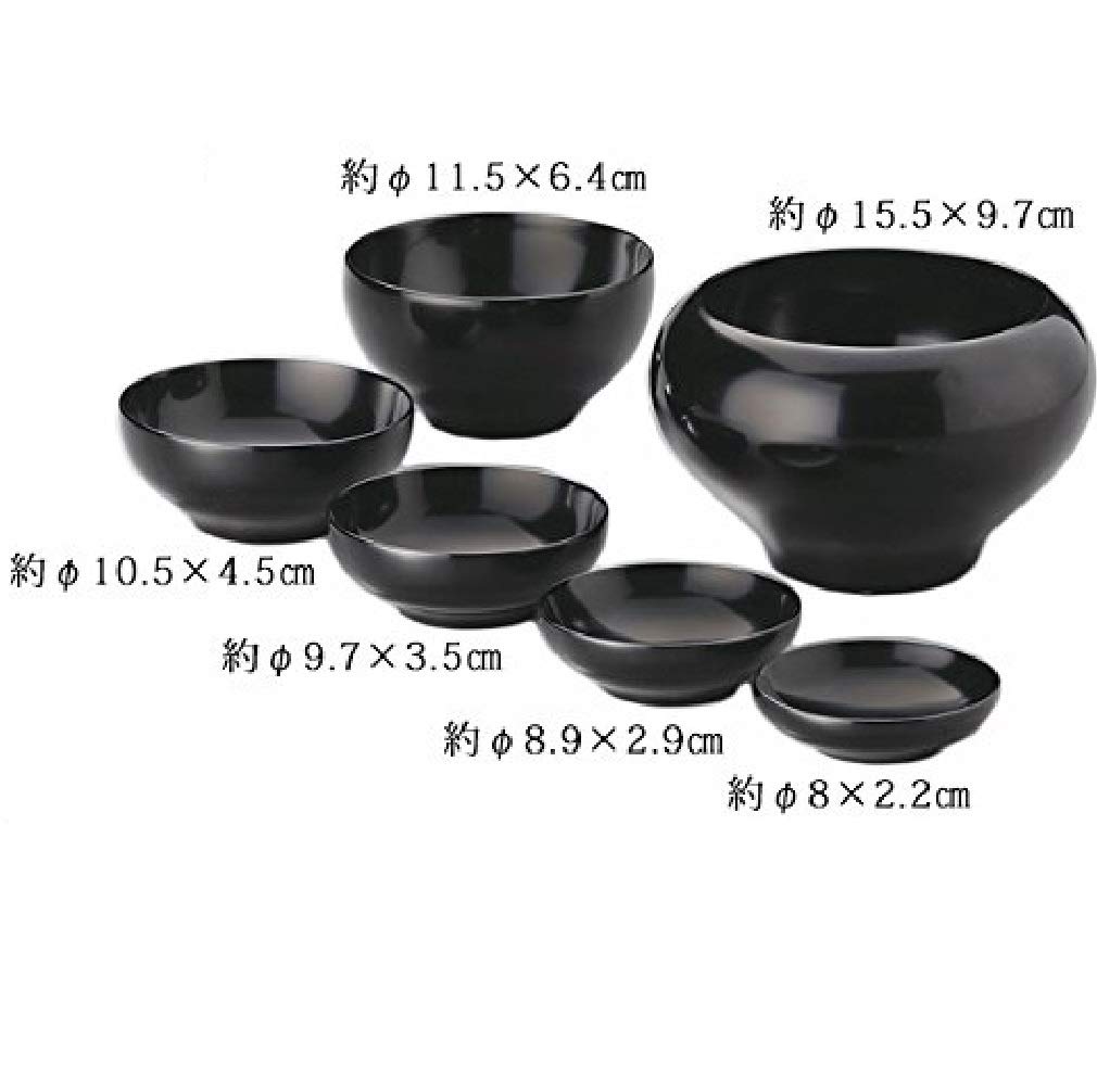 Amazon.co.jp: 【越前漆器】雅乃 応量器 黒 : ホーム＆キッチン