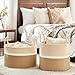 KAKAMAY Large Blanket Basket (20