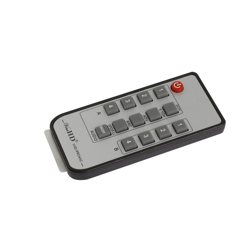 ViewHD Prosumer Ultra HD HDMI True Matrix 4X2 remote control