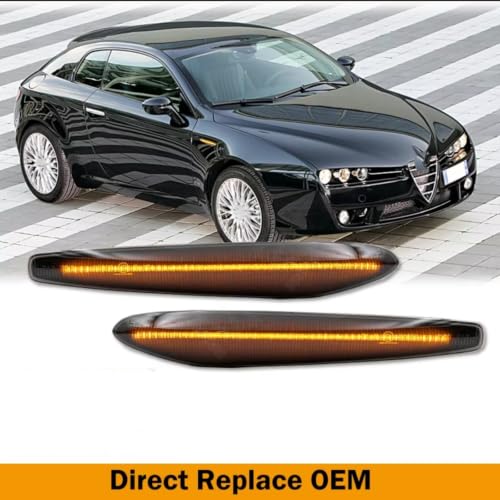 Luz señal giro Alfa Romeo 159 Sportwagon con lente ahumada 3