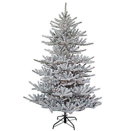 Get Discount Offer Kurt S. Adler 3-Foot Vail Flocked 8-Function Pine Christmas Tree, Multi