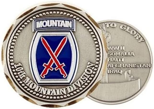 Moneda de desafío de la 10 .ª División de