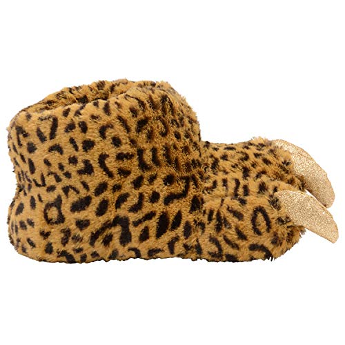 Bruno Galli - Zapatillas para adultos de gran tamaño suave 3D con diseño de animales, color Marrón, talla 38/39 EU