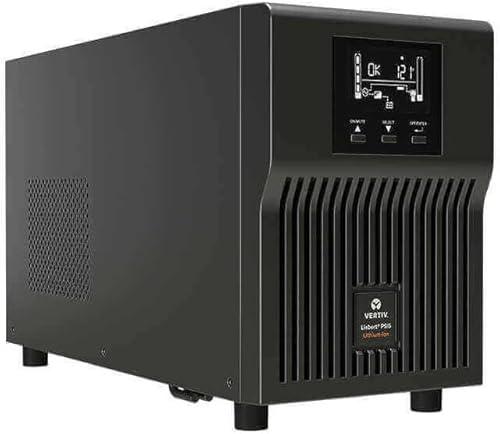 Liebert PSI5 UPS de iones de litio – 1500 VA 1350 W 120 V, línea interactiva AVR mini torre de onda sinusoidal UPS, fuente de alimentación
