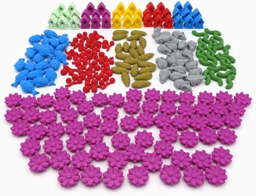 BGExpansions Pack Completo de Mejora para Wingspan - 214 Piezas, WING005