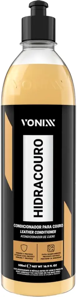 Produto para Hidratar Couro Banco Sofá Jaqueta Luva Bota Hidracouro 500ml