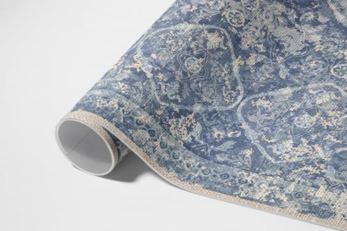 Tapis d'extérieur balcon terrasse jardin imperméable PVC rectangle 60x90 cm - 6