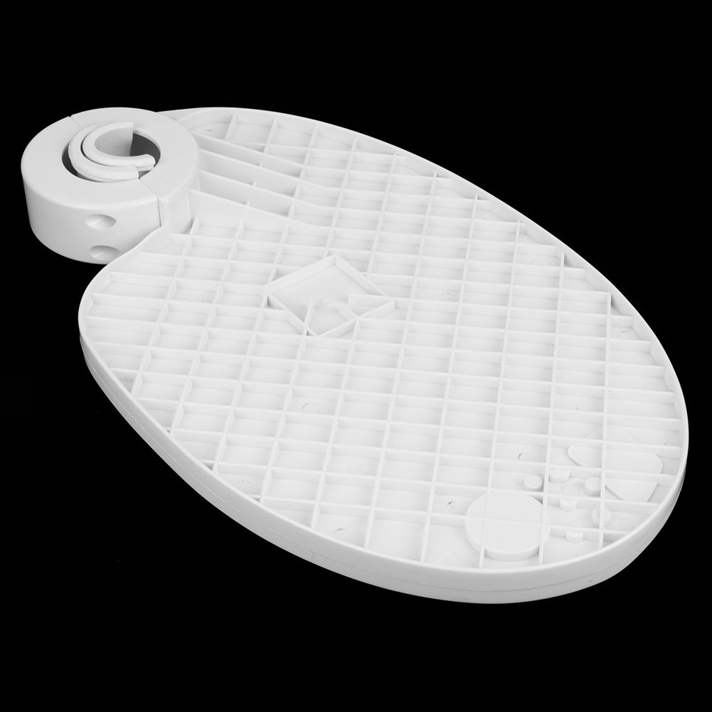 Dental Plastic Tray, White Dental Post Mounted Tray, Professional für Dental Dental Chair