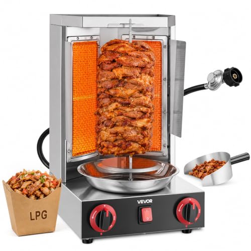 Image of VEVOR Countertop Vertical Rotating Oven 15 lbs Rotisserie Shawarma Machine