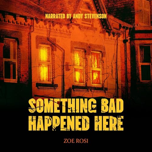 Diseño de la portada del título Something Bad Happened Here