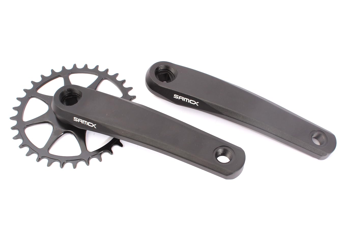 KHEbikes SAMOX Pédalier VTT 1 compartiment 170 mm Montage direct Plateau 32 dents Noir