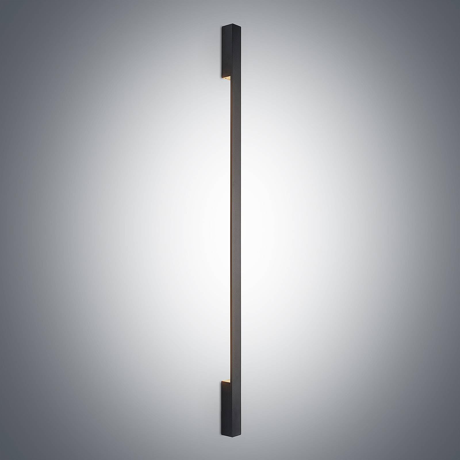 Arcchio LED Wandleuchte, Wandlampe Innen Ivano (Modern) in Schwarz aus Aluminium (2 flammig) - Wandstrahler Wandbeleuchtung Schlafzimmer/Wohnzimmer Flurleuchte