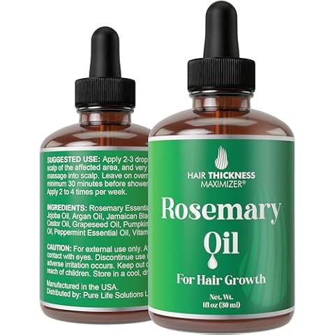 Rosemary Oil Hair Growth Treatment for Men and Women Cover