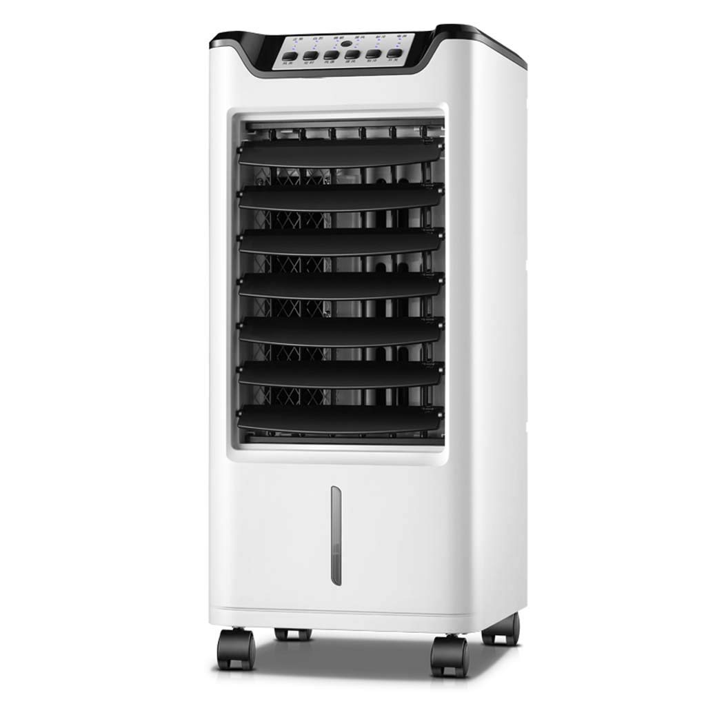 MESOVFCA Air Cooler Evaporative Portable Air Conditioner Fan with Remote Control, 3-Speed Adjustable, Humidifier & Air Purifier, 7-Hour Timer for Home Office