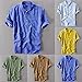 Overdose Camisas Hombre Lino De Verano Hawaiana Originales para Bodas Camisas Hombre...
