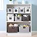 Badigo Reusable Storage Bin Labels - Clip On Closet & Basket Holder with 2 White Chalk Labels
