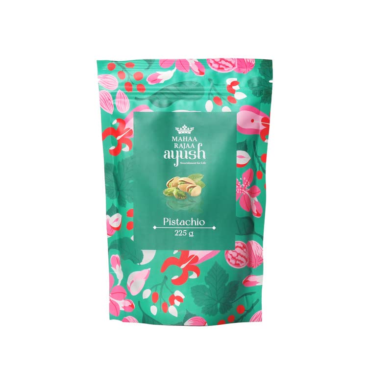 MAHAA RAJAA Natural Premium Nutritious&Delicious High Protein Pistachio In Shell(225Gram) (B0BX6RCHJY) Amazon Price History, Amazon Price Tracker