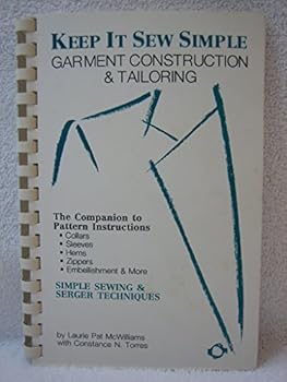 Plastic Comb Keep It Sew Simple: Garment Construction & Tailoring Book