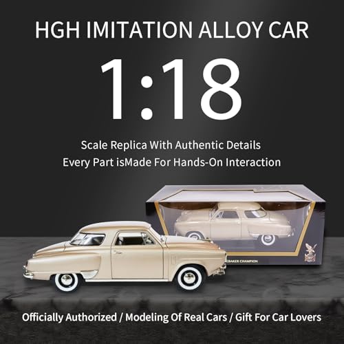 1950 Studebaker Champion Starlight Coupe 1:18 Diecast miniatura 3