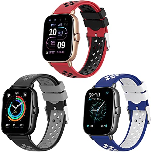 TOPsic Cinturino Amazfit GTS 2e, 20mm Braccialetto...