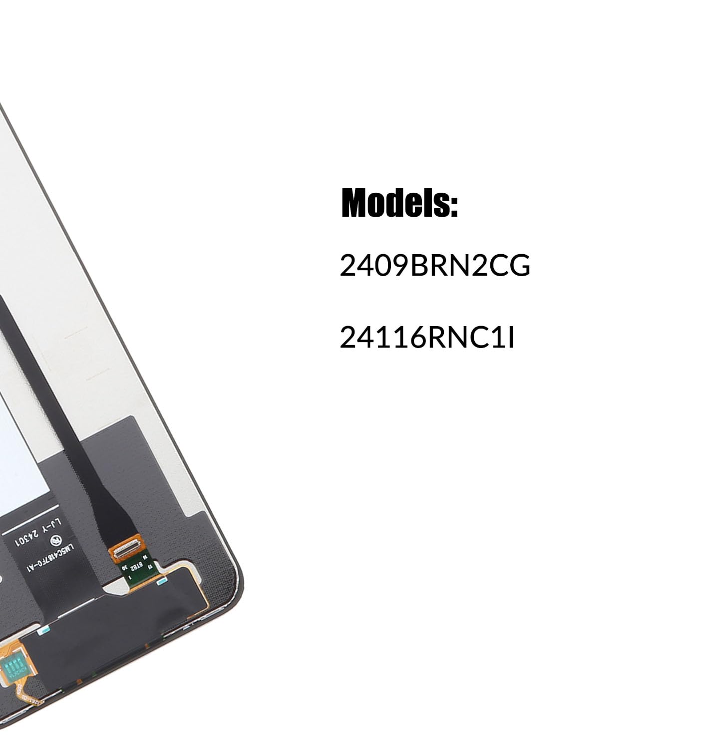 Écran de remplacement pour Xiaomi Redmi A3 Pro | A4 | 14R | 2409BRN2CG, 24116RNC1I, écran tactile LCD, numériseur, avec kit de réparation