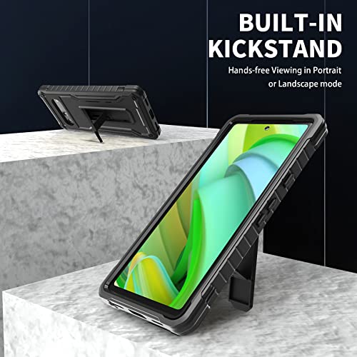 Image of for Google Pixel 7A Case (Does NOT FIT Non-7 or pro), Military Grade Protection Shockproof Case Built-in Kickstand Compatible with Pixel 7A Phone 6.1 Inch (Black)