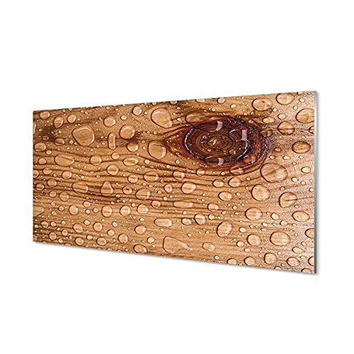 Impression sur verre Tulup 100x50 cm décoration murale en bois