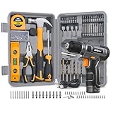 Kit d’embouts de perçage et de vissage polyvalent : changement rapide des embouts pour percer et visser efficacement ; compatible avec différents types de vis, écrous et boulons grâce à une large gamme d’embouts, tailles et accessoires