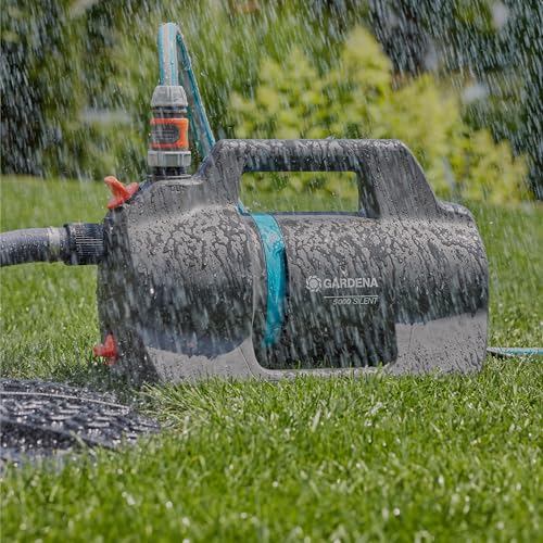 Kit pompe d’arrosage surface GARDENA 5000 Silent Avec équipement d’aspiration Silencieuse Haute performance - vue 8