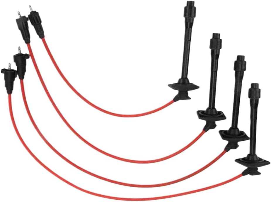 4pcs Ignition Spark Plug Wire Set 90919-22400 Compatible With 1997-2001 Solara 1999-2001
