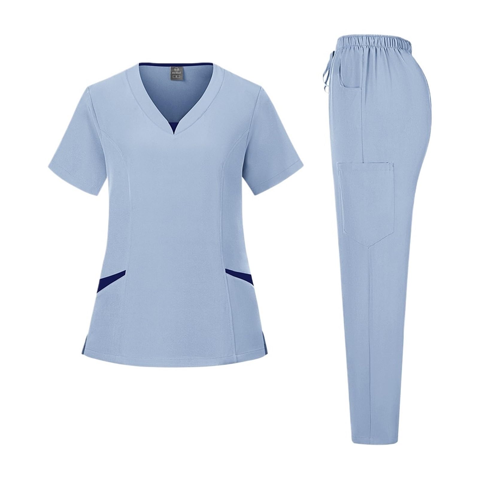 Divise chirurgiche, set di camici ospedalieri for donne, for clinica termale, abbigliamento da lavoro Infermiera Oss Sanitario Estetista