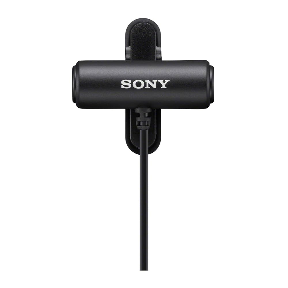 Amazon.com: Sony Compact Stereo Lavalier Microphone ECMLV1