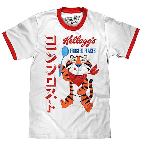 Amazon.com: Tee Luv Men's Retro Tony The Tiger Ringer Shirt
