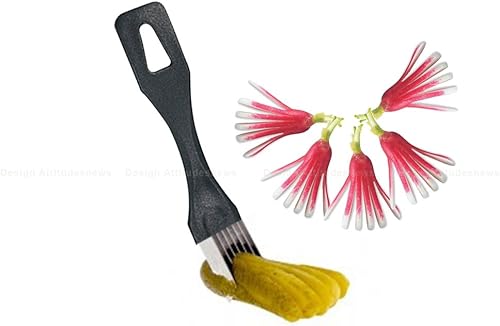 Miniatura 2 de Louis Tellier N8008 Tellier Multi rebanador, 6.3 in, mango de plástico, de acero inoxidable