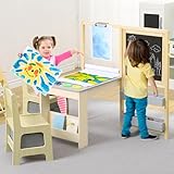 Creative Kids Wooden Art Easel Set