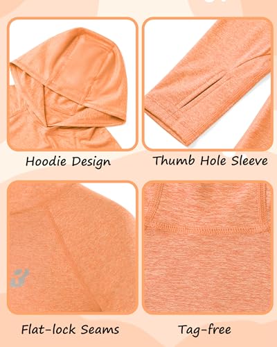 Image of Roadbox Boys Rash Guard UPF 50+ Sun Hoodie Kids Fishing Shirt Long Sleeve