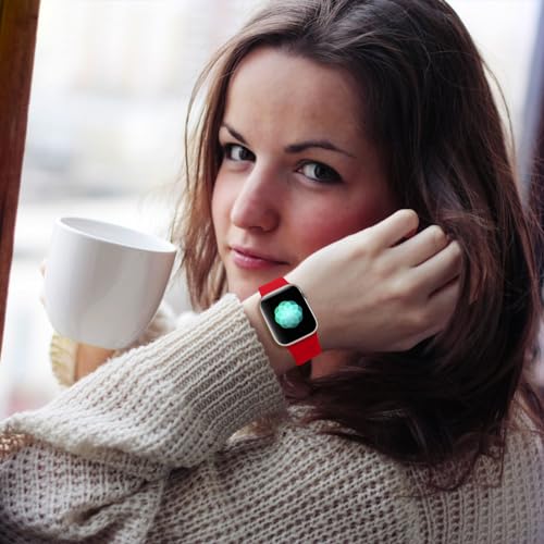 Image of 8 Pack Bands Compatible with Apple Watch Band 38mm 40mm 41mm 42mm 44mm 45mm 46mm 49mm for Women Men, Soft Silicone Sport Strap for iWatch Series Ultra 11 10 9 8 7 6 5 4 3 2 1 SE /SE 2nd /SE 3nd