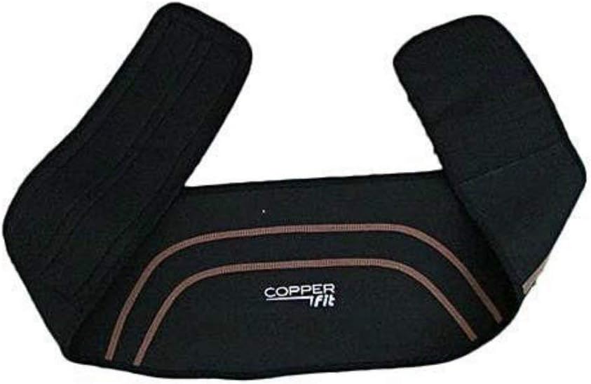Copper Fit Back Pro Compression Lower Back Support Belt Lumbar, Large/X-Large (39"- 50")