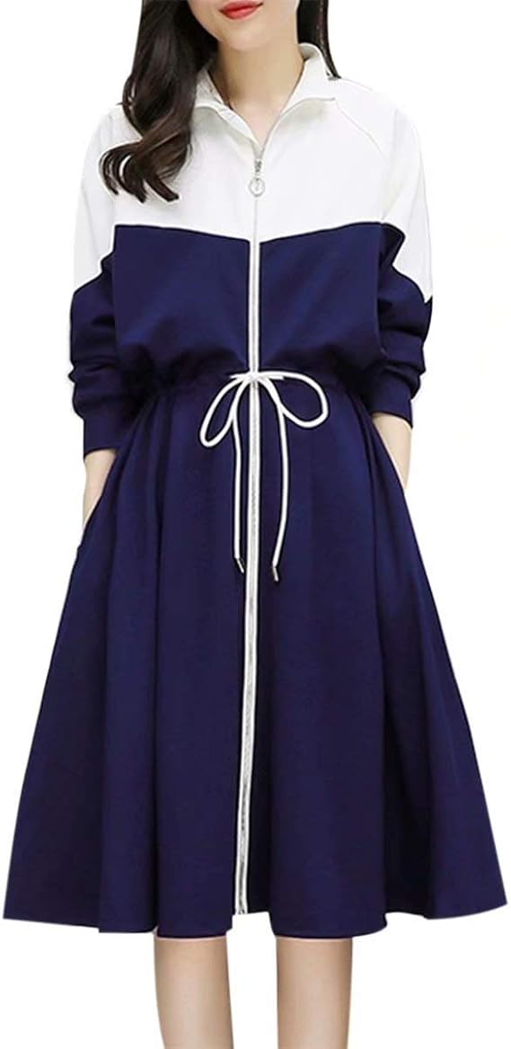 Amazon Co Jp Joint Go ワンピース レディース ジップアップ チュニック ブルゾン スプリングコート 2way 日焼け止め フレア ロング ひざ丈 スポーティー Aライン ハイウェスト カジュアル ゆったり 大きいサイズ 春 夏 ファッション Amazon Co Jp Joint Go ワンピース レディース ジップアップ チュニック ブルゾン スプリングコート 2way 日焼け止め フレア ロング ひざ丈 スポーティー Aライン ハイウェスト カジュアル ゆったり 大きいサイズ 春 夏 ファッション