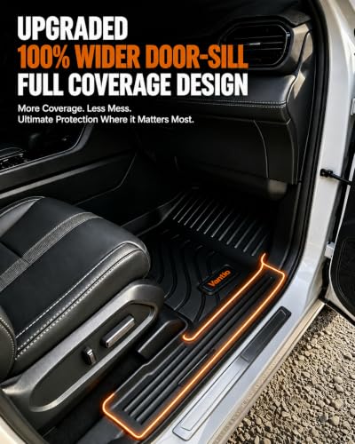 Vantio Floor Mats for 2023–2026 Chevy Colorado and GMC Canyon Crew Cab - Image 3