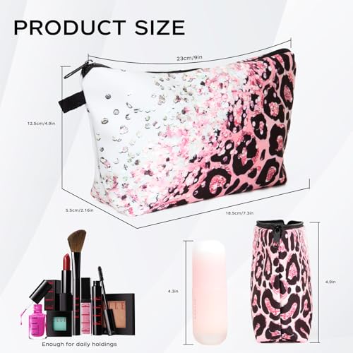 Small Makeup Bag, Mini Makeup Pouch, Cute Cosmetic Bag for Women, Toiletry Bags, Make Up Brush Skincare Organizer, Pouches for Travel Accessories2